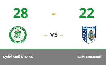 A Győri AUDI ETO KC a középdöntőben!