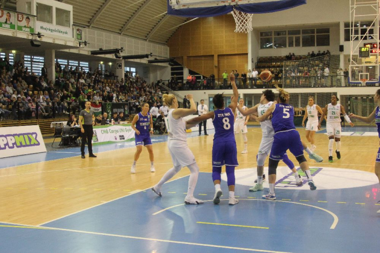 2019.04.30. CMB CARGO UNI Győr-Zalaegerszeg női kosárlabda mérkőzés