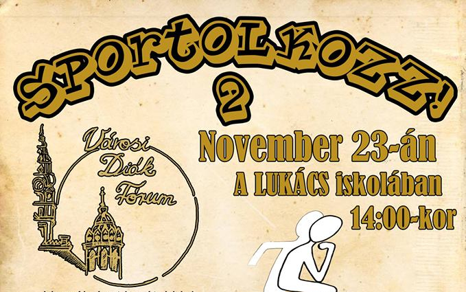 Sportkolozz! 2. - Felhívás