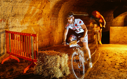 Bringaverseny a föld alatt