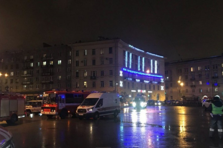 Robbanás egy szentpétervári szupermarketben