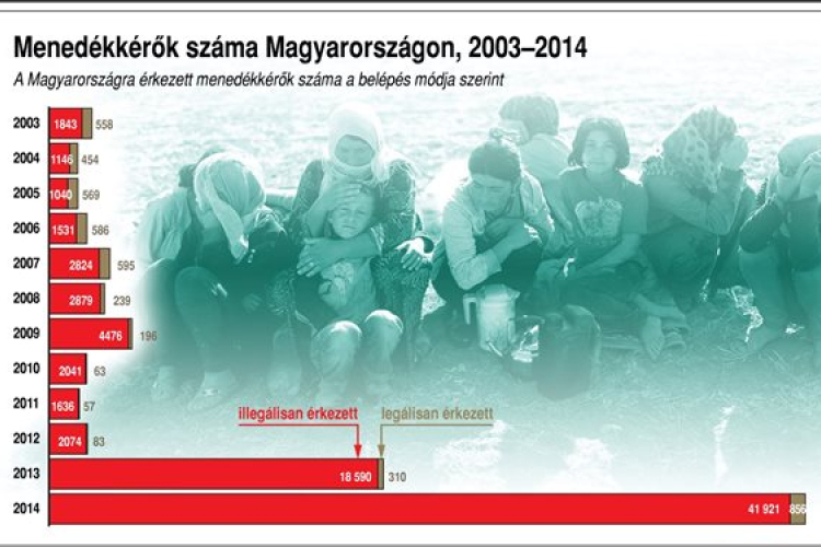 Az illegális bevándorlók döntő része nem politikai menekült
