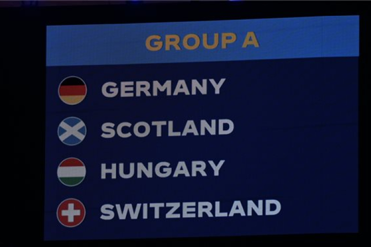 A házigazda németekkel, a skótokkal és a svájciakkal egy csoportban a magyarok