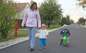Felújították a ménfőcsanaki a Torda utcát