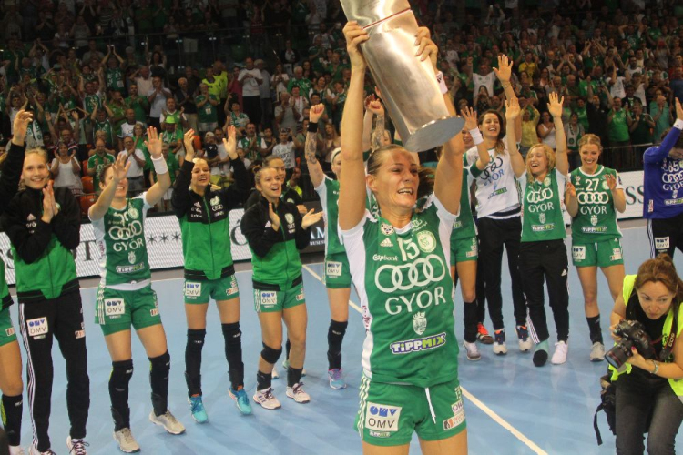 2018.05.23. Audi ETO KC -Békéscsaba női kézilabda és a bajnoki ünneplése Fotók:árpika 