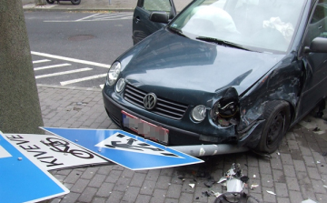 Két autó karambolozott Győrben 