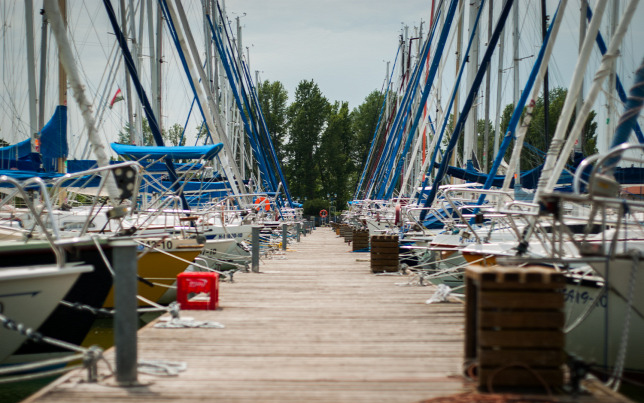 Új vitorláskikötőt építenek Balatonfüreden