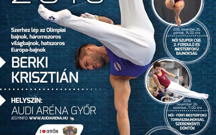 Berki Krisztián az Audi Arénában 