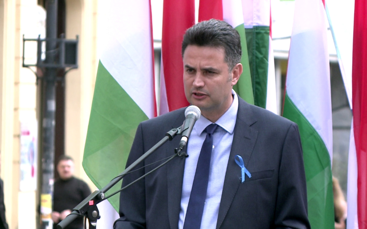 Választás 2022 – Márki-Zay Péter Győrben kampányolt