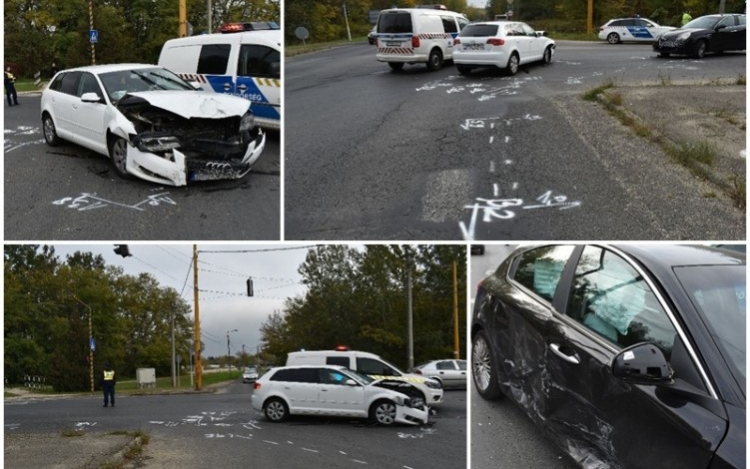 Áthajtott a piroson, baj lett belőle