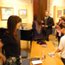 Oravecz Nóra előadása a győri Zsinagógában