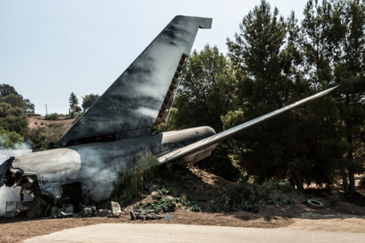 Lezuhant és lángolt egy teherszállító repülőgép Ohióban