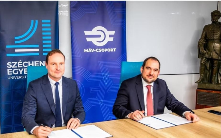 MÁV-tanszék és MÁV-ösztöndíj tervei az egyetemen