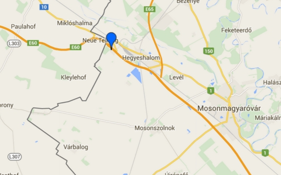 Forgalomtorlódás a hegyeshalmi határátlépési ponton