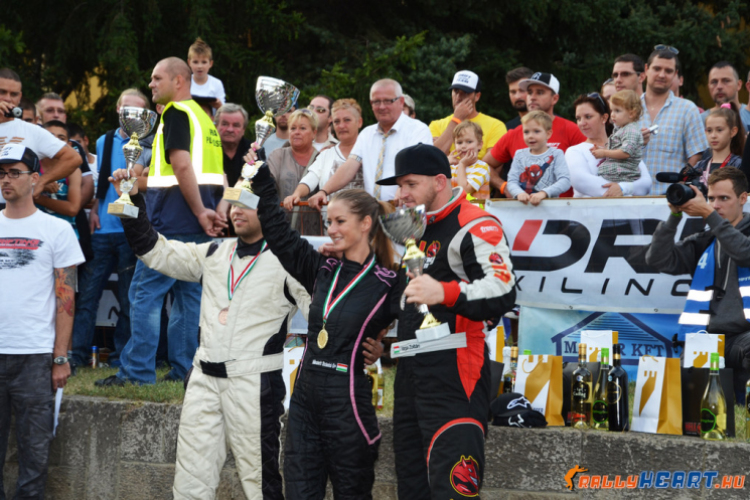 2013-ból 2014-be a bajnoki második helyezettel, Szántó Nikolettel