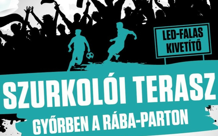 A szurkolói teraszt elmossa az áradás, belép helyére a Dunakapu tér