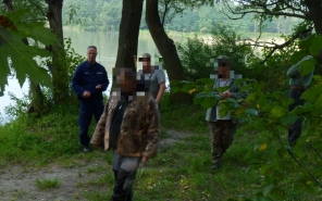 Orvhalászok a Dunán