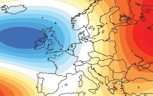  A hidegfrontbetörés a szívritmuszavarok kialakulásának kedvez