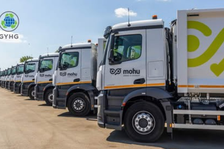 Tizennyolc új kukásautó Győrben