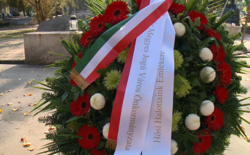 Megemlékeztek a hősi halottakról Győrben