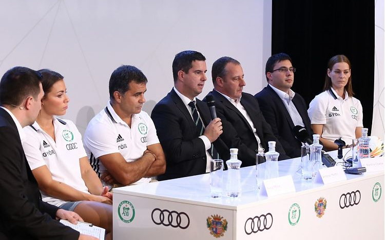 Itthon minden fronton győzni akar a Győri Audi ETO KC