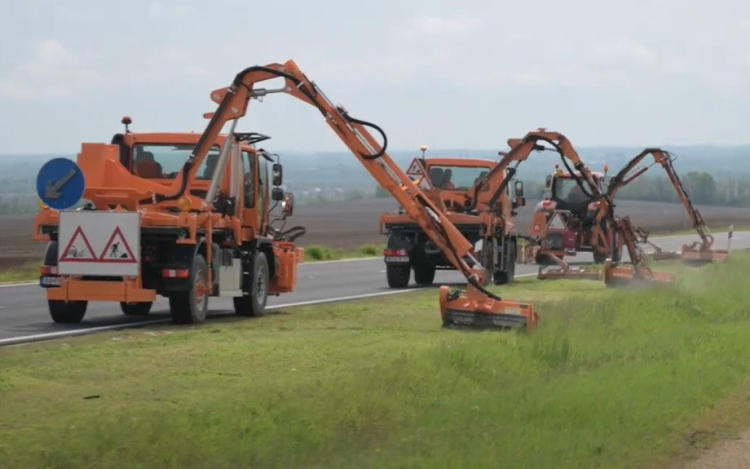 Már zajlik a kaszálás