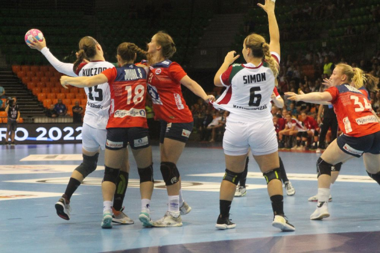 2019.07.16.Kézilabda Női U19-es EB Magyarország-Norvégia