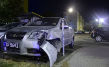 Balesetet okozott, majd hazament