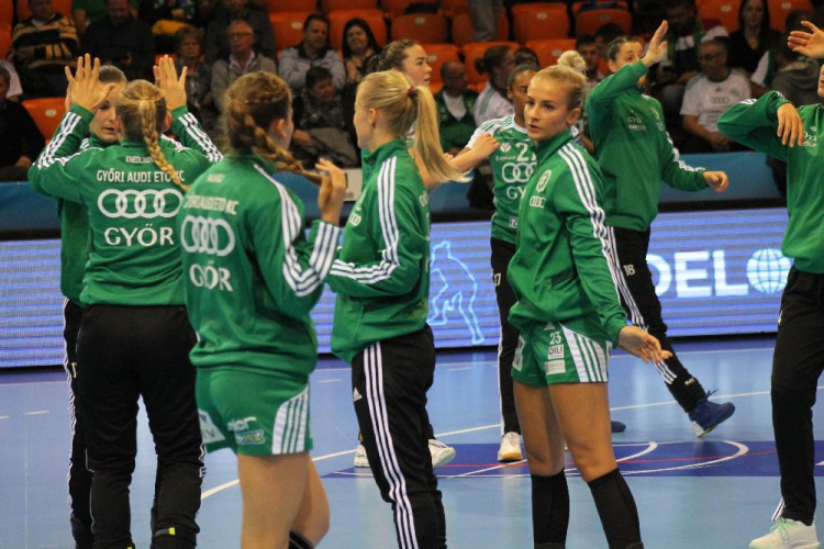 2019.11.02. Győri Audi ETO KC- RK Krim Mercator Bajnokok Ligája mérkőzés