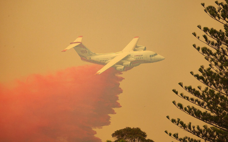 Lezuhant egy tűzoltó-repülőgép Ausztráliában