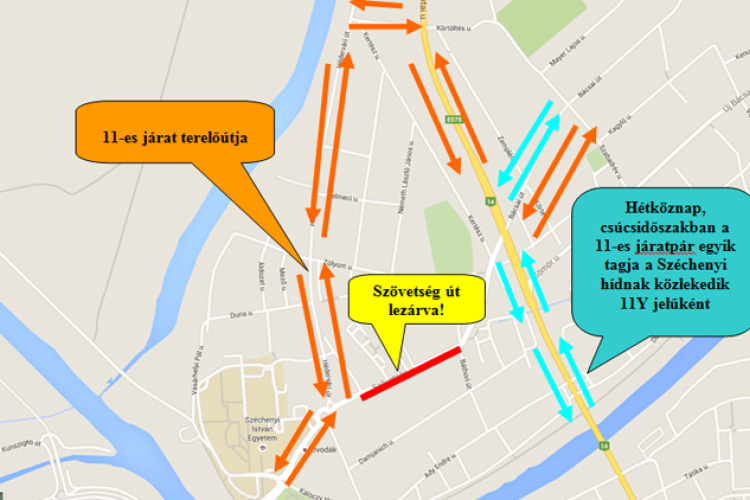 FEBRUÁR 25-ÉN ZÁRJÁK A SZÖVETSÉG UTCÁT