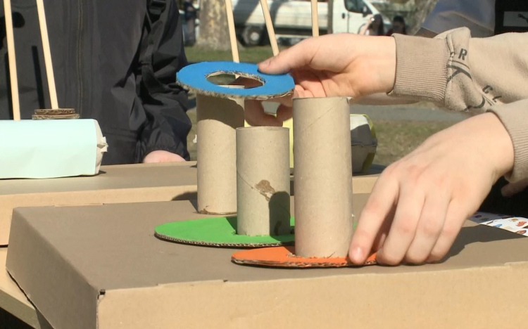 Matek az utcán Győrben is