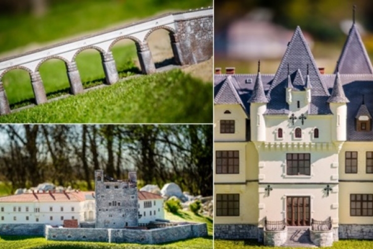 Hat új makettel bővült a szarvasi Mini Magyarország makettpark