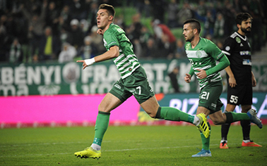 Súlyosan megbüntette a Fradit és az egyik játékosát is az MLSZ