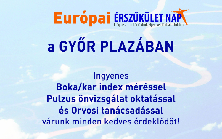 Érszűkületnapot tartanak Győrben