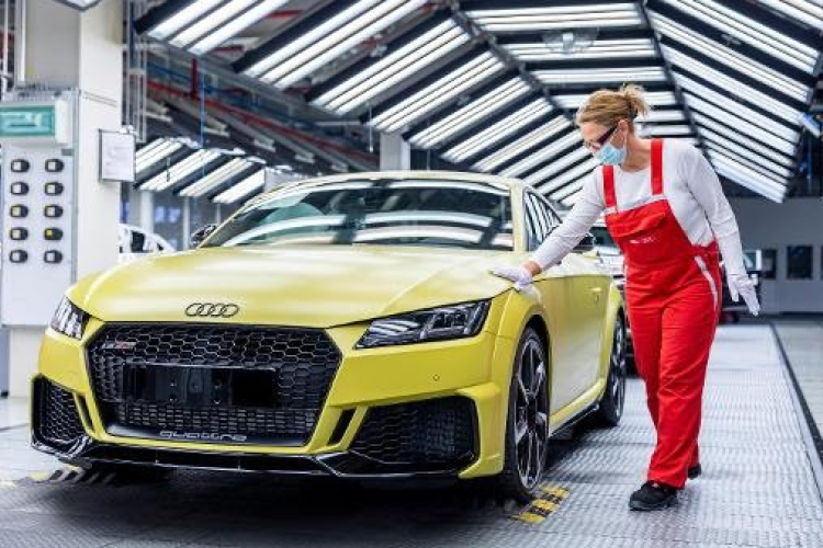 Mattlakkozással is készülnek az Audik Győrben