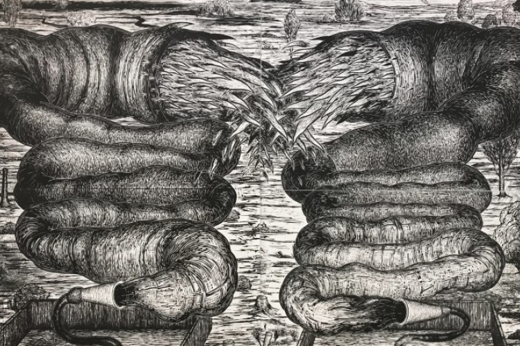 Grafikai művészetek mesterei kiállítás nyílt Győrben