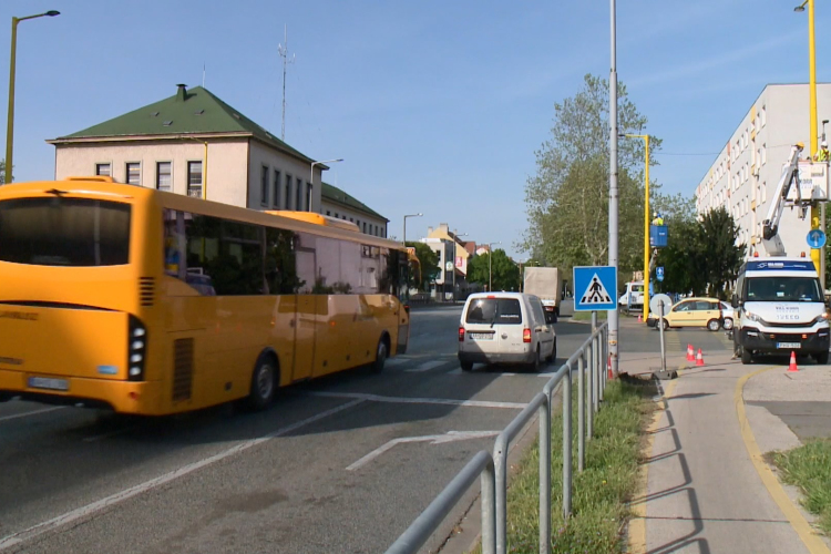Új jelzőlámpákat kap a forgalmas győri csomópont