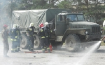 Gyakorlat a 12. Arrabona Légvédelmi Rakétaezrednél 