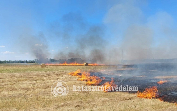 Szabadtéri tüzek és balesetek is adtak munkát a tűzoltóknak: két emberen már nem tudtak segíteni