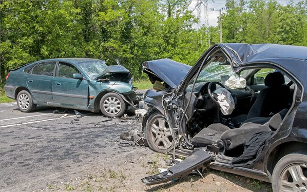 Halálos baleset Koroncónál - Fotókkal 
