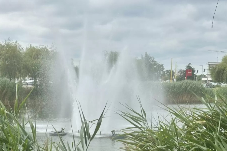 Üzemel az adyvárosi szökőkút