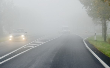 Ködös, borús idő lesz 