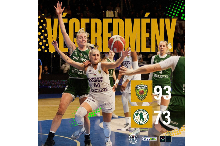 Húsz pontos előnyben a Sopron