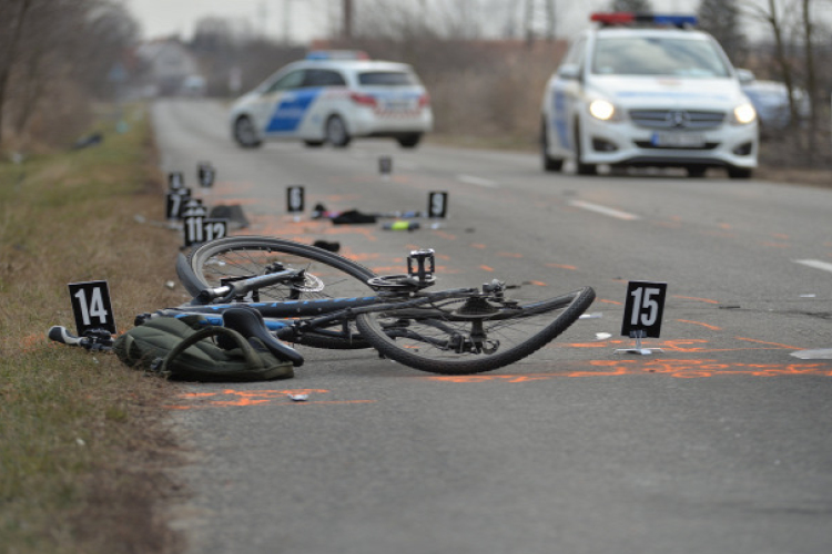 Halálos kerékpáros gázolás Ócsánál