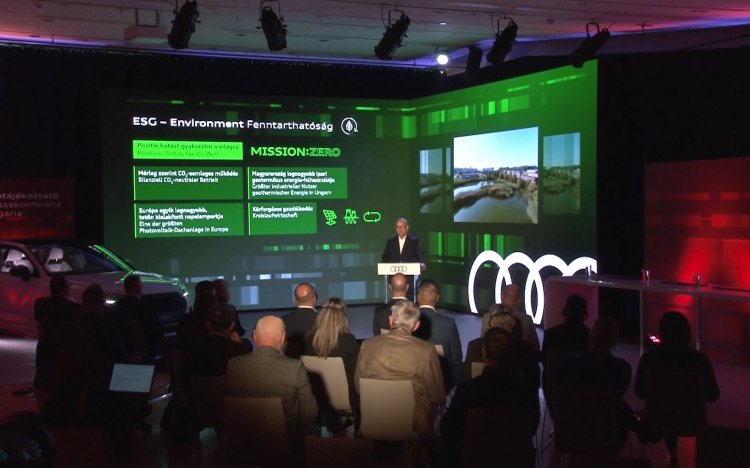 A győri Audi is megérezte a válságot