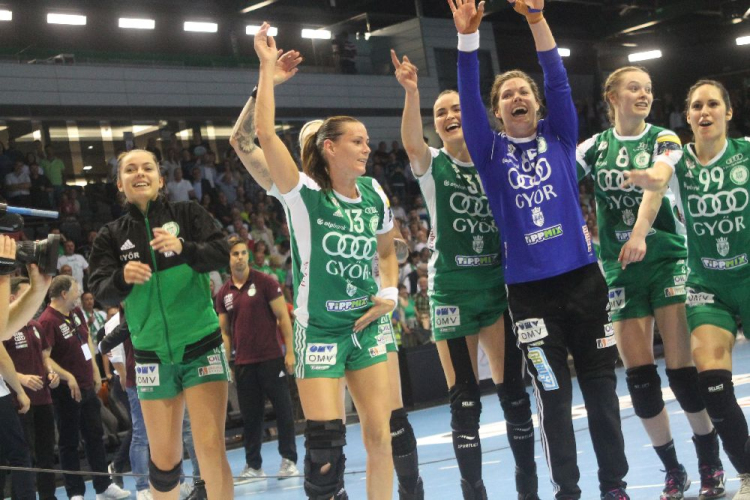 2018.05.23. Audi ETO KC -Békéscsaba női kézilabda és a bajnoki ünneplése Fotók:árpika 