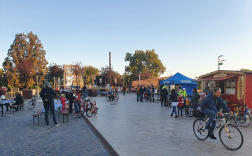 Újra Bringás Reggeli Győrben