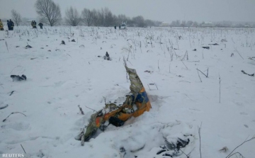 Lezuhant egy repülőgép Moszkvánál- Nincs túlélő