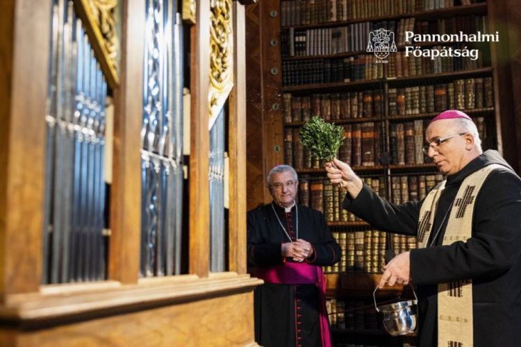 Háromszáz éves orgonán fognak játszani Pannonhalmán